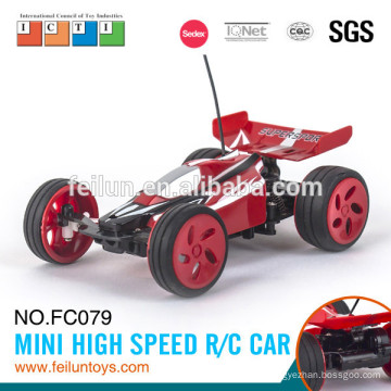 Nouvelle conception jouets rc 4CH mini haute vitesse plus petit rc voiture électrique pour enfants EN71/ASTM/EN62115/6P R & TTE/EMC/ROHS